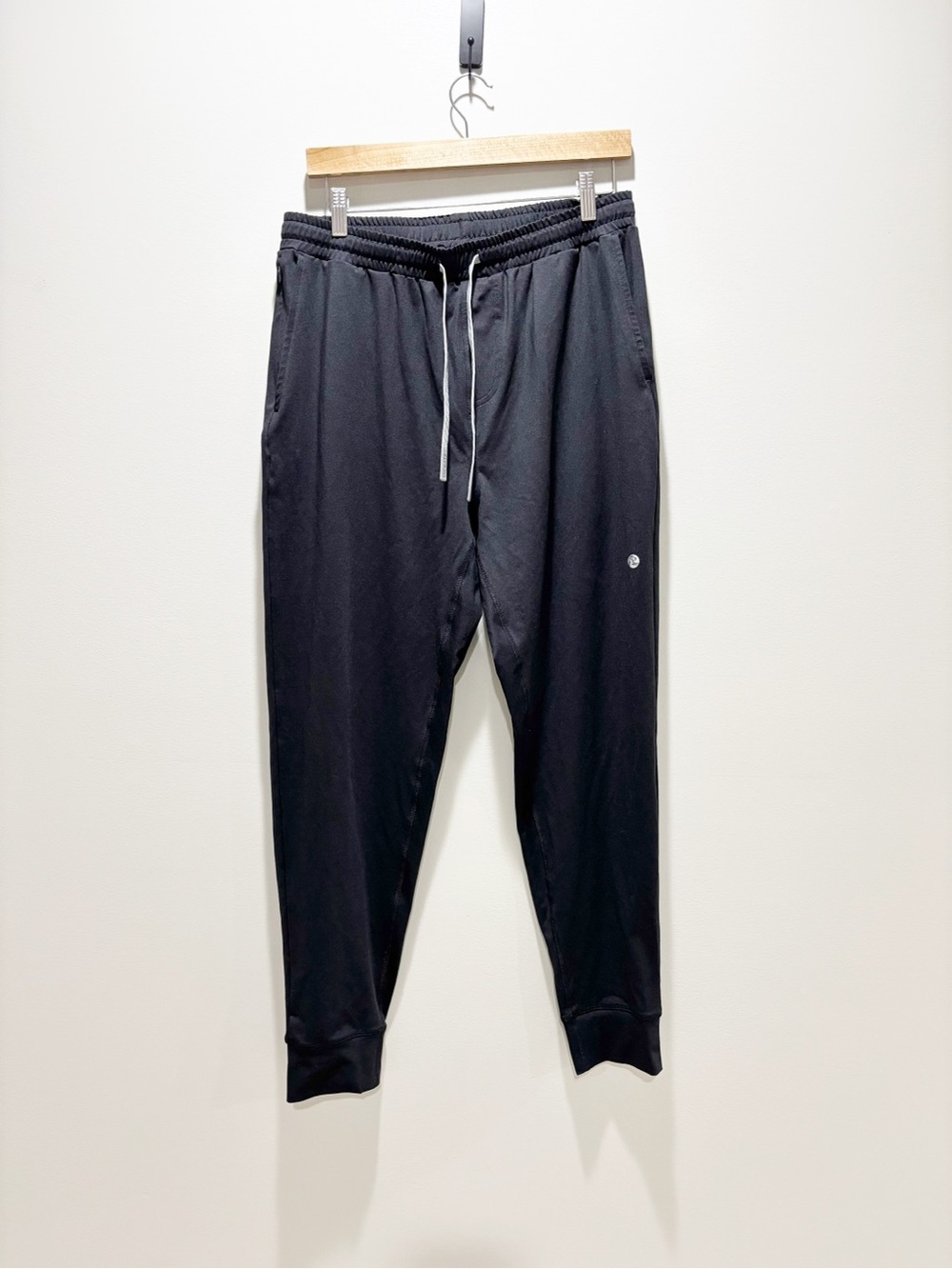Rhoback Men’s Sprint Performance Jogger Pant in Midnight Black Casual Active M